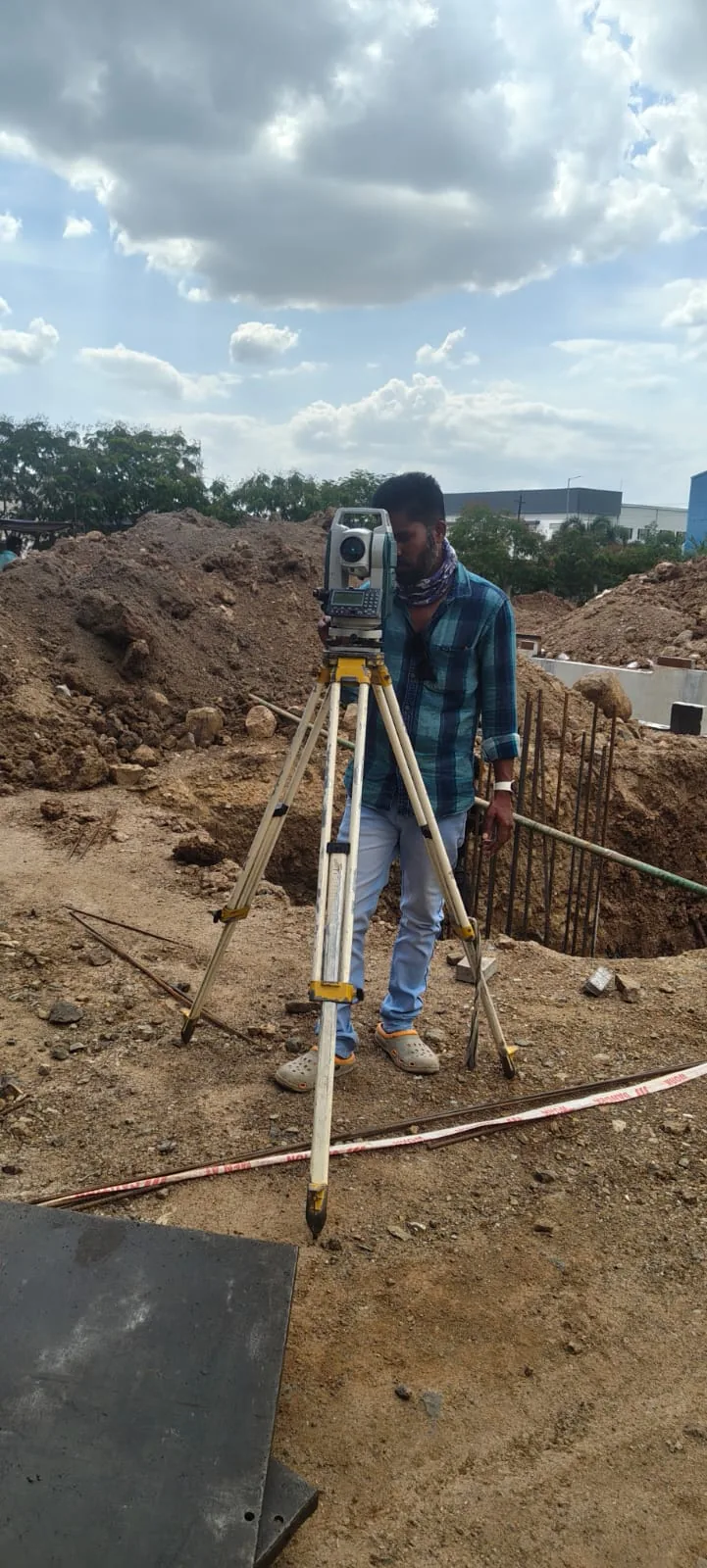 Construction site survey
